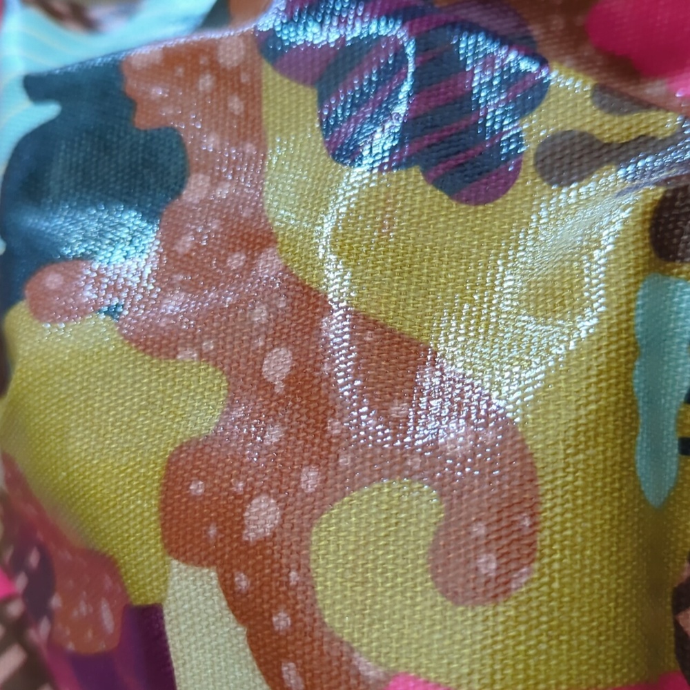 Fossil Key-Per Colorful Patterned Purse - Picture 2 of 10